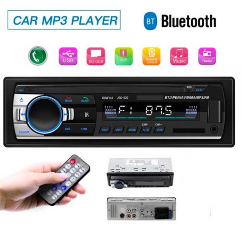 მაგნიტოფონი | Car Recorder/Player JSD-520 / Black