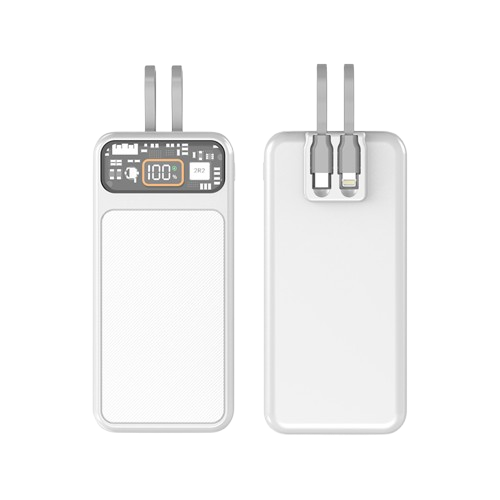 პოვერ ბანკი | Power Bank charging / PB 2311 / 20000mAh / White