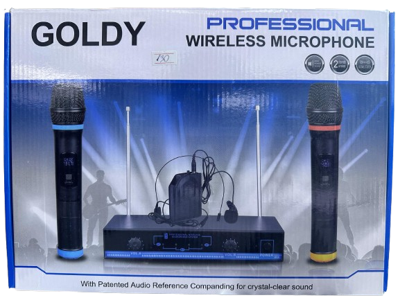 უსადენო მიკროფონი | Wireless Microphone GOLDY MP4111GT