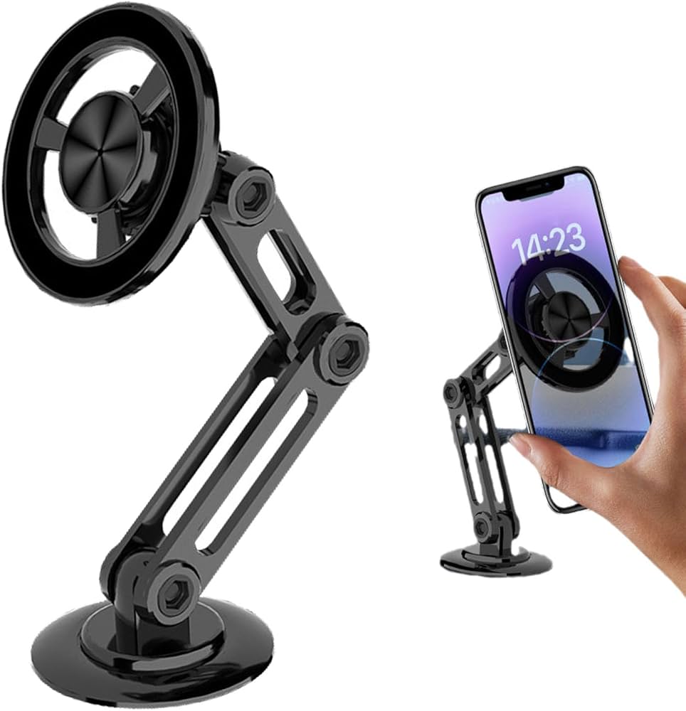 მობილურის სამაგრი ავტომანქანის | Car Mobile Phone Holder VOLAR / Black